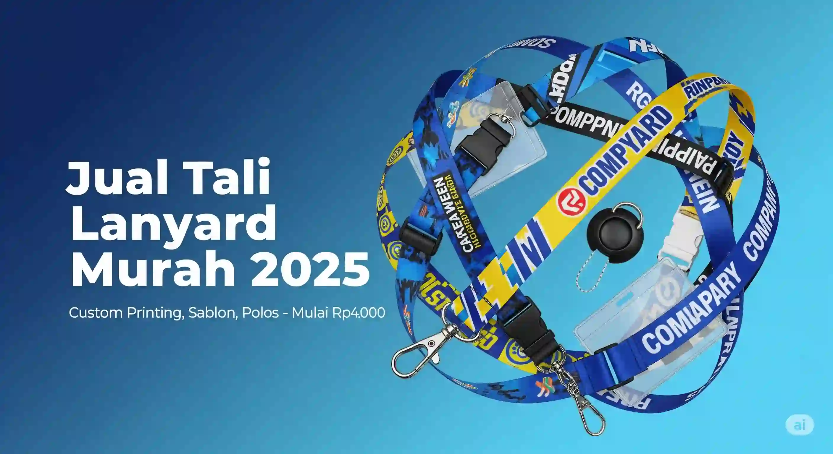 Tali Lanyard Murah Berkualitas 2025